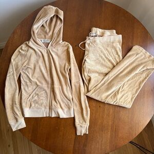 Y2K Juicy Couture Velour Tracksuit Set- Made in Glamorous USA- Rare Early Tag